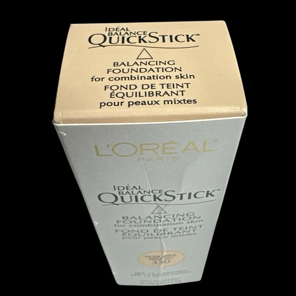 Loreal Ideal Balance QuickStick Foundation 330 Nude Beige SPF 14 New In Box